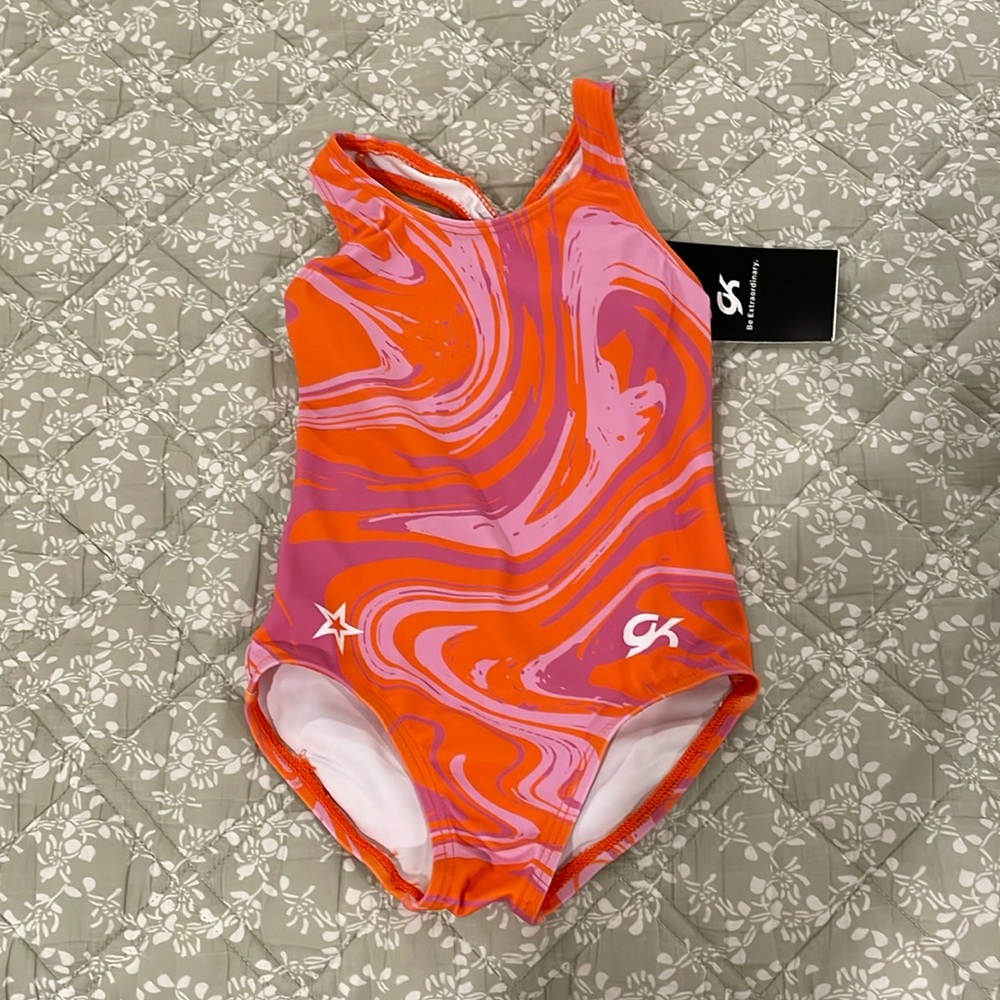 American Girl Lila’s gymnastics practice leotard size CXS